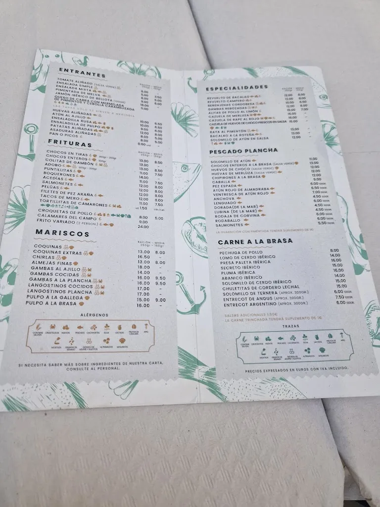 Menu_El Peñiscón_Punta Umbría_image_3