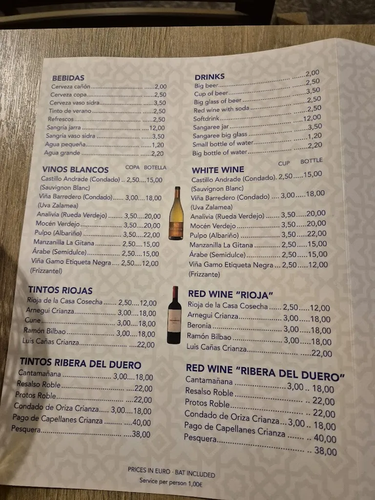 Menu_Casa Moha_Punta Umbría_image_1