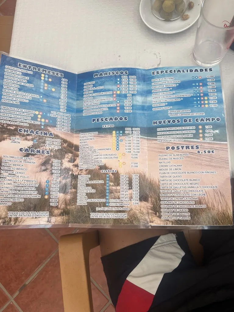 Menu_El Pescador_Punta Umbría_image_1