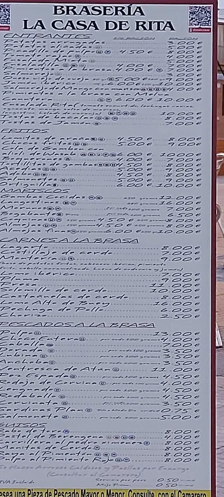 Menu_Brasería La Casa De Rita_Punta Umbría_image_4