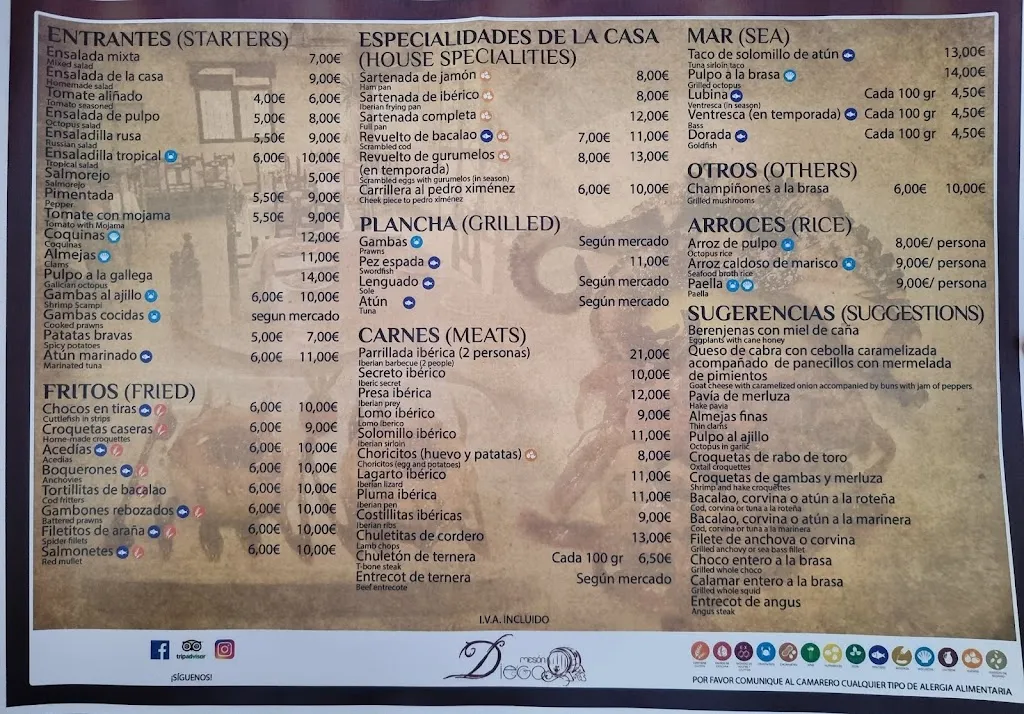 Menu_Meson Diego_Punta Umbría_image_2