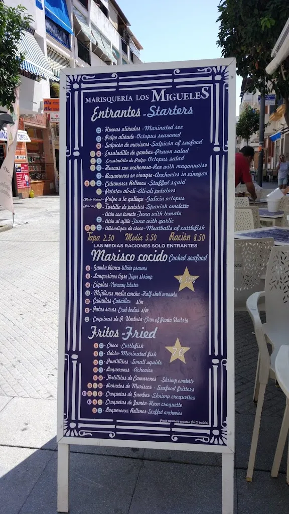 Menu_Marisquería Los Migueles_Punta Umbría_image_4