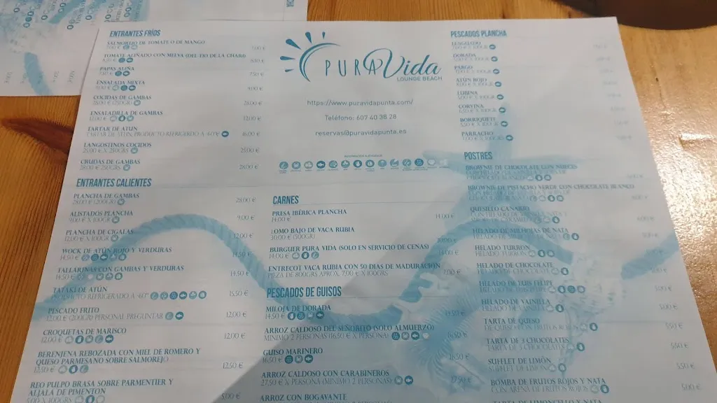 Menu_Pura Vida Punta_Punta Umbría_image_2