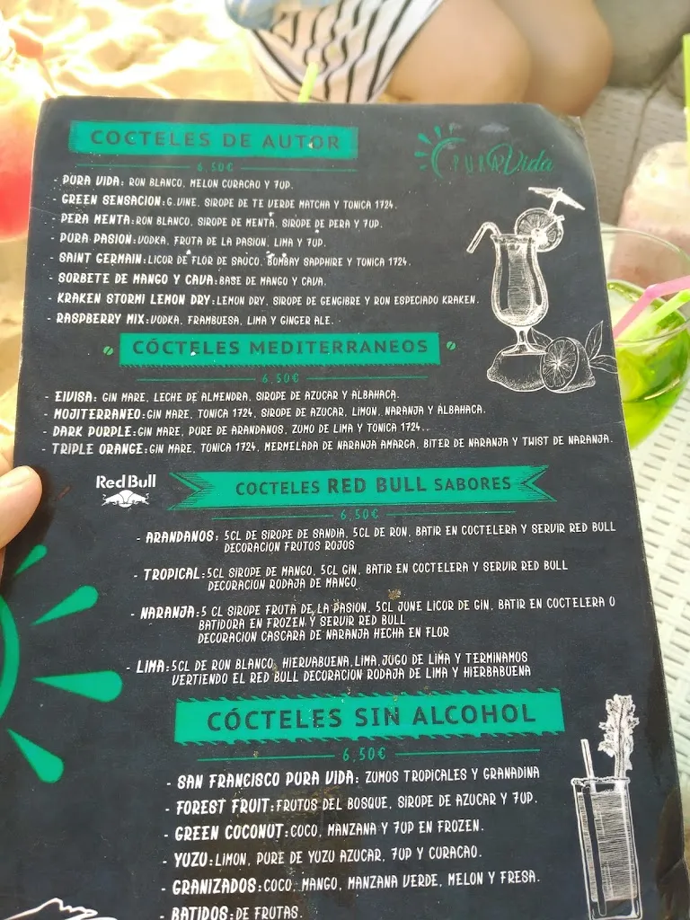 Menu_Pura Vida Punta_Punta Umbría_image_3