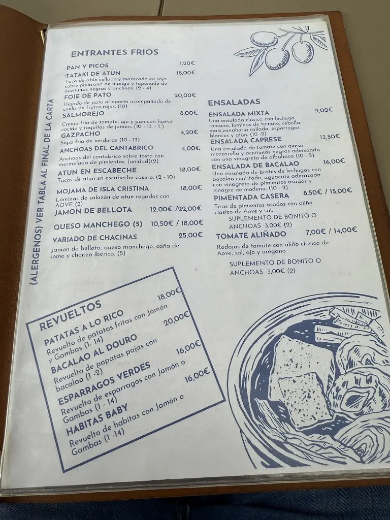 Menu_Chiringuito Camarón_Punta Umbría_image_4