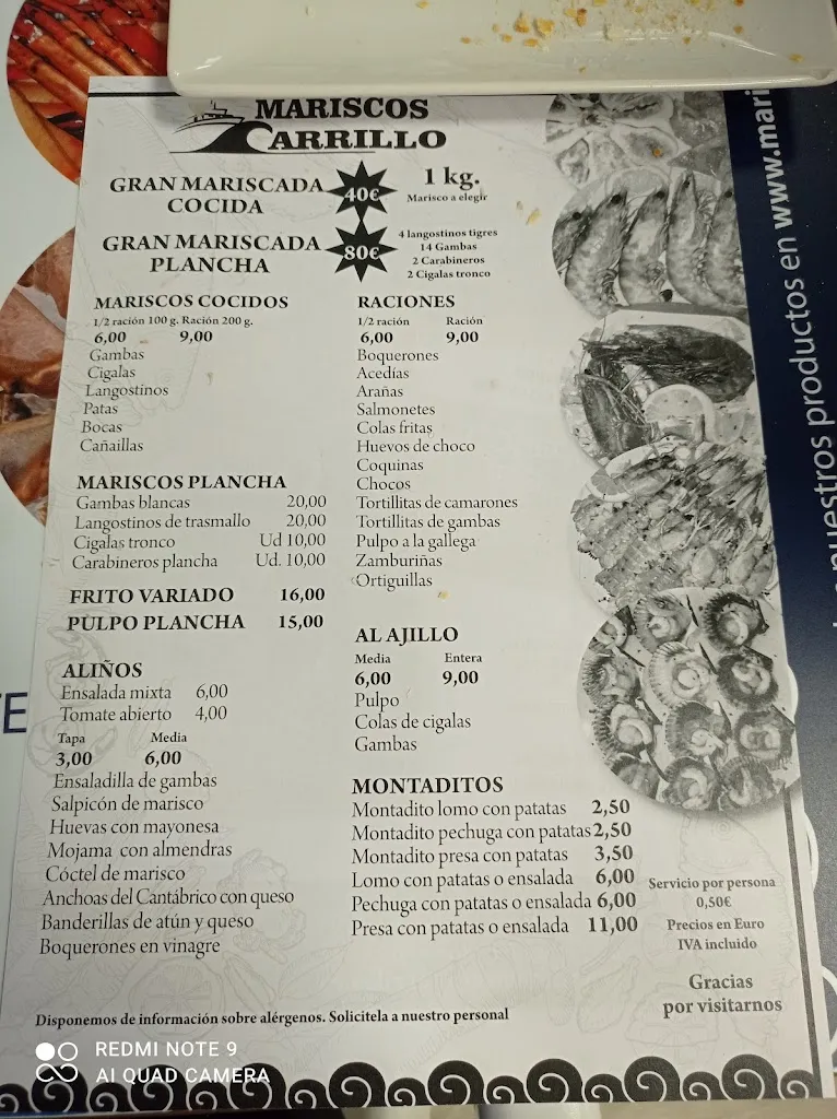 Menu_Mariscos Carrillo_Punta Umbría_image_3