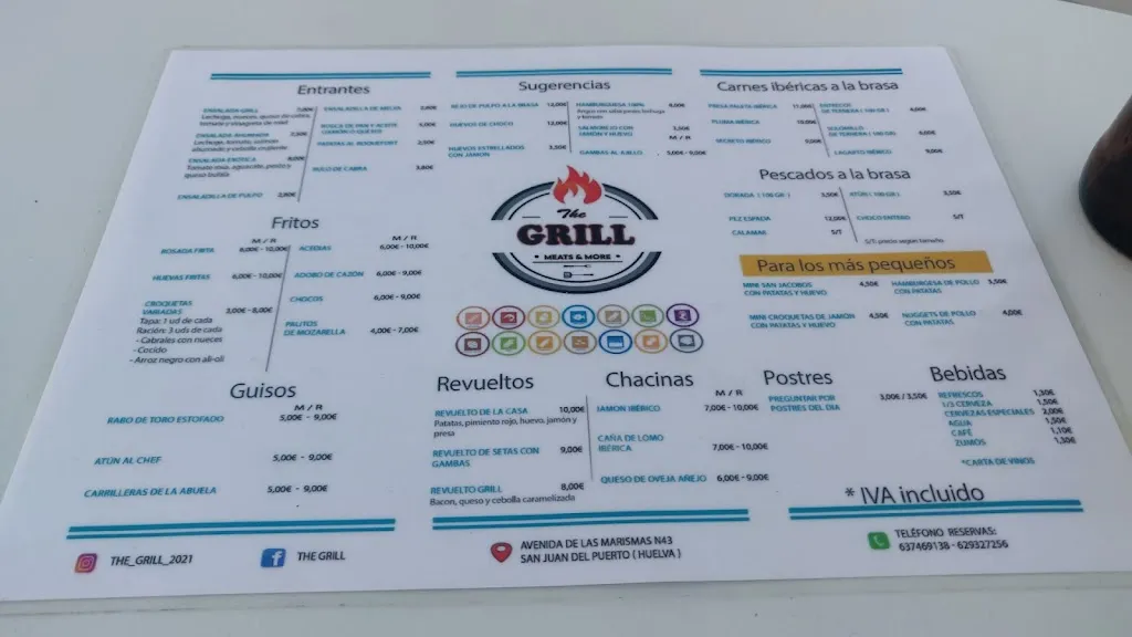 Menu_Restaurante The Grill_San Juan del Puerto_image_3
