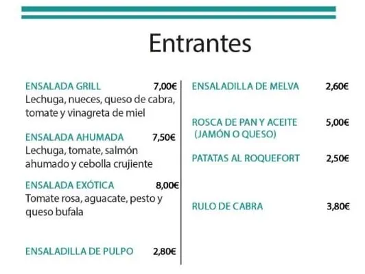 Menu_Restaurante The Grill_San Juan del Puerto_image_4