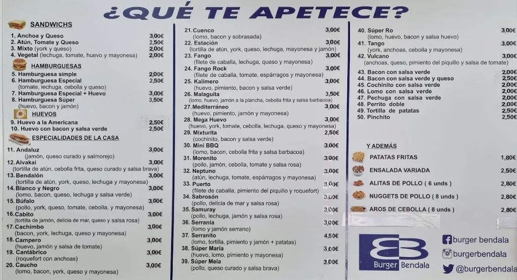 Menu_Burger Bendala_San Juan del Puerto_image_1