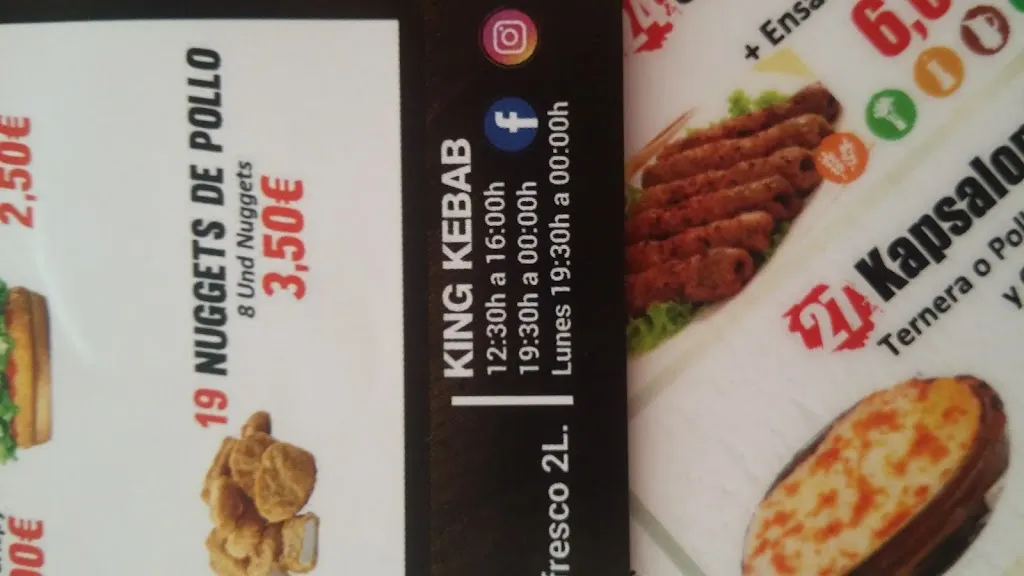 Menu_Restaurante King Döner Kebab_San Juan del Puerto_image_4