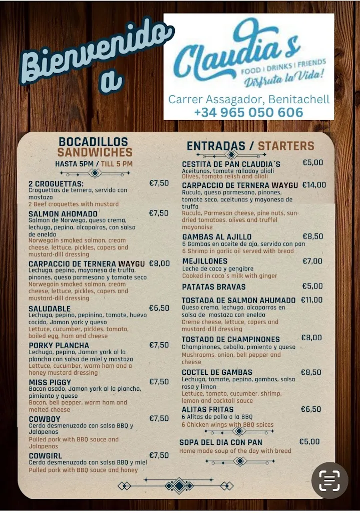 Menu_Claudia’s_Benitachell/Poble Nou de Benitatxell el_immagine_4