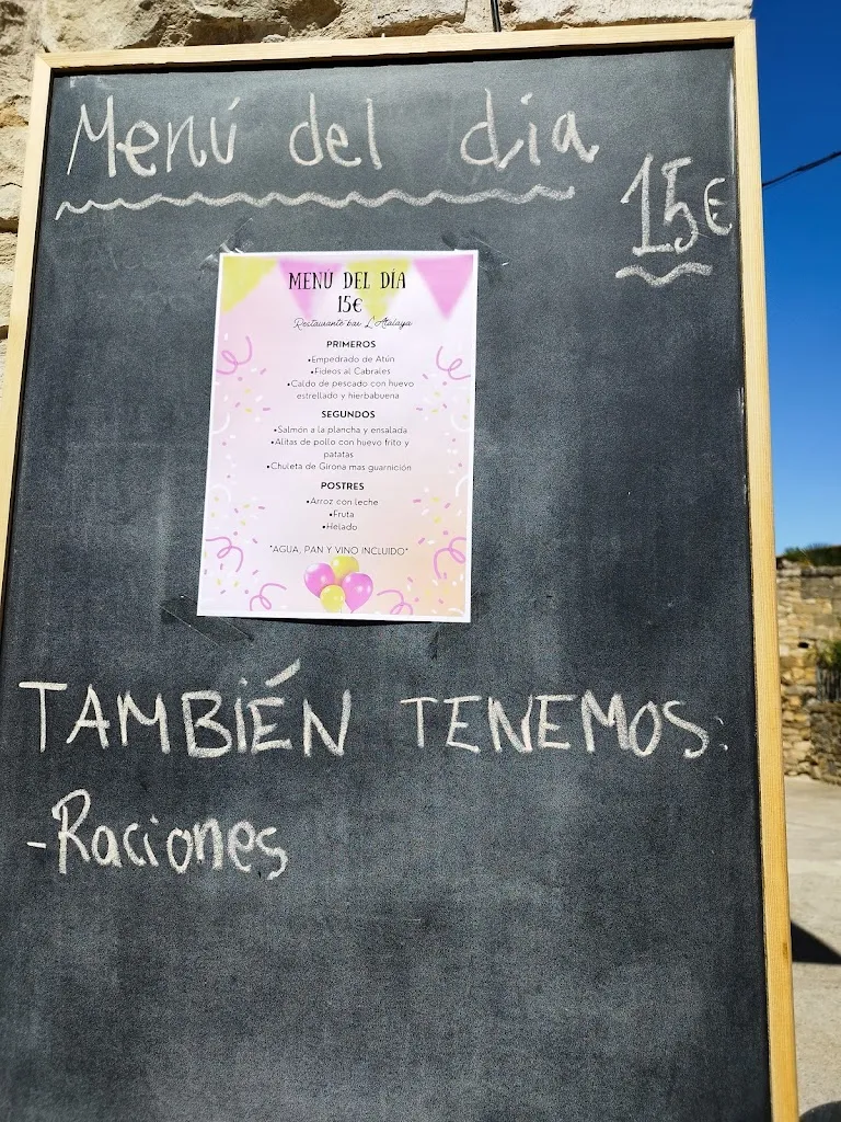 Menu_Restaurante-bar L’Atalaya_Abizanda_image_2