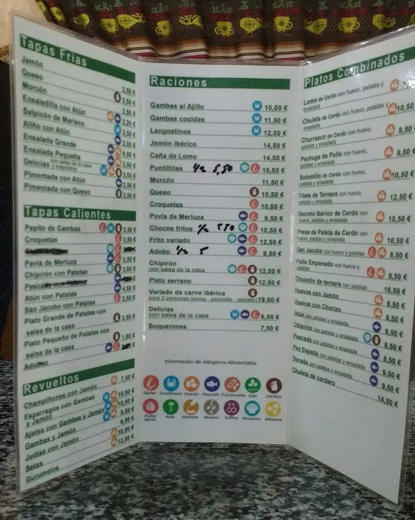 Menu_Restaurante Casa Marsal_Zalamea la Real_image_1