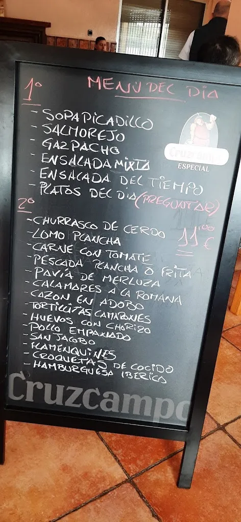 Menu_BAR RESTAURANTE EL PANTANO_Zalamea la Real_image_1