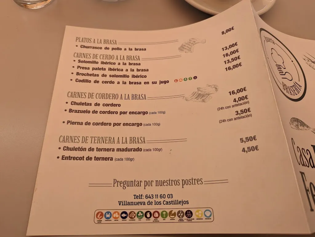 Menu_Casa Hermanos Ferrera Alos_Villanueva de los Castillejos_image_4