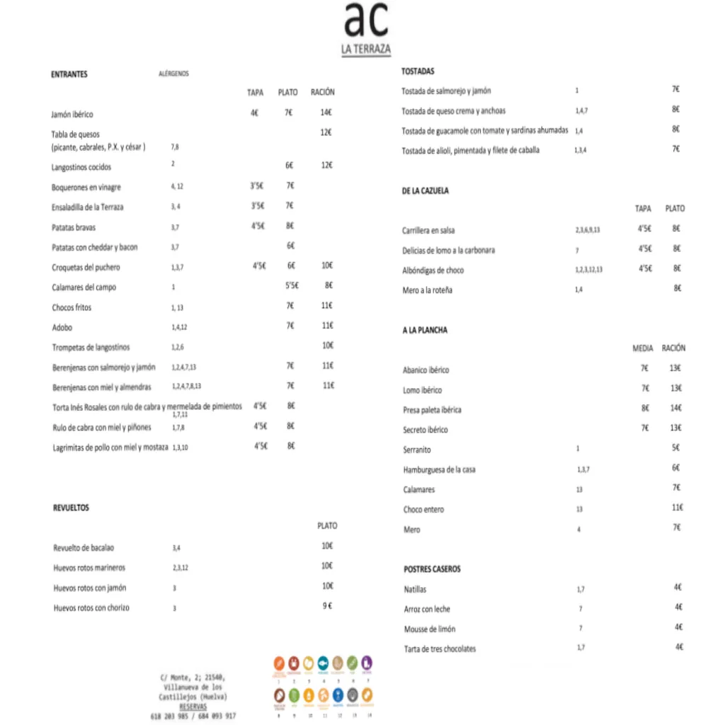 Menu_Ambigú la Terraza_Villanueva de los Castillejos_image_1