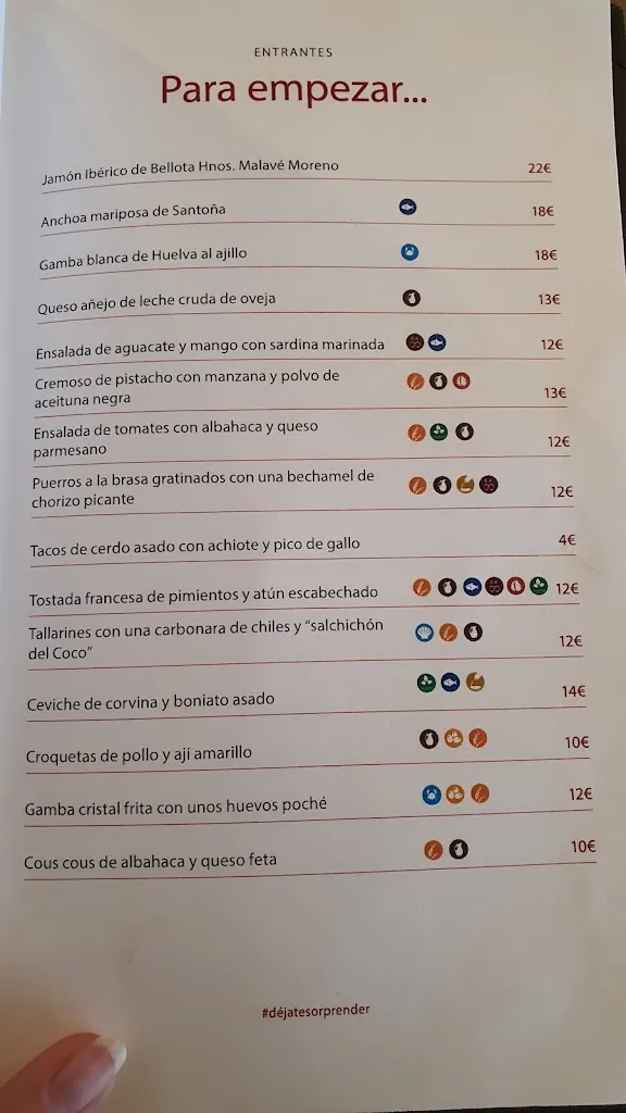 Menu_Restaurante Casa Dirección_Valverde del Camino_image_2