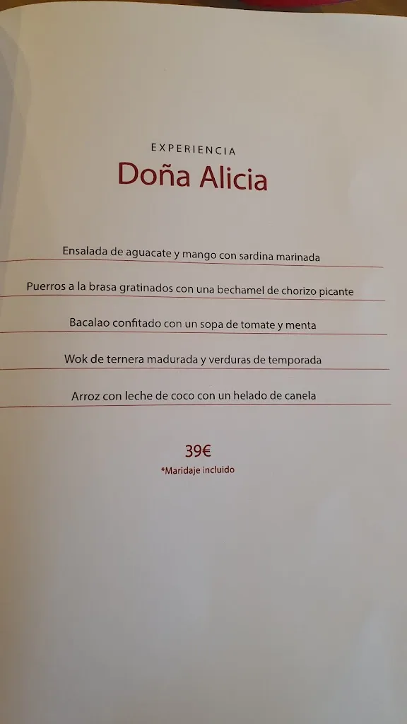 Menu_Restaurante Casa Dirección_Valverde del Camino_image_4
