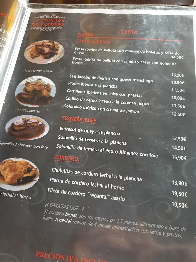 Menu_Restaurante La Hacienda del Zapatero_Valverde del Camino_image_4