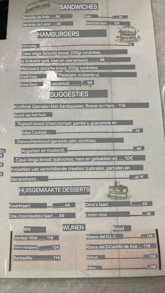 Menu_Restaurante La Reja_Valverde del Camino_immagine_2