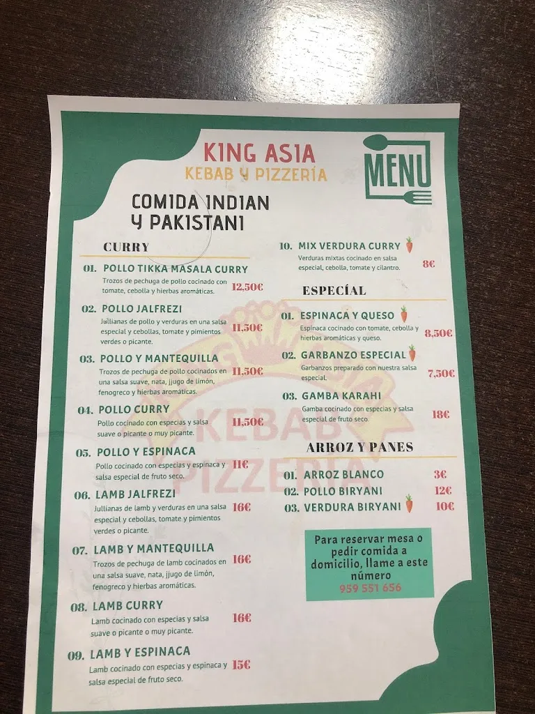 Menu_King Asia Kebab Valverde del camino_Valverde del Camino_image_2
