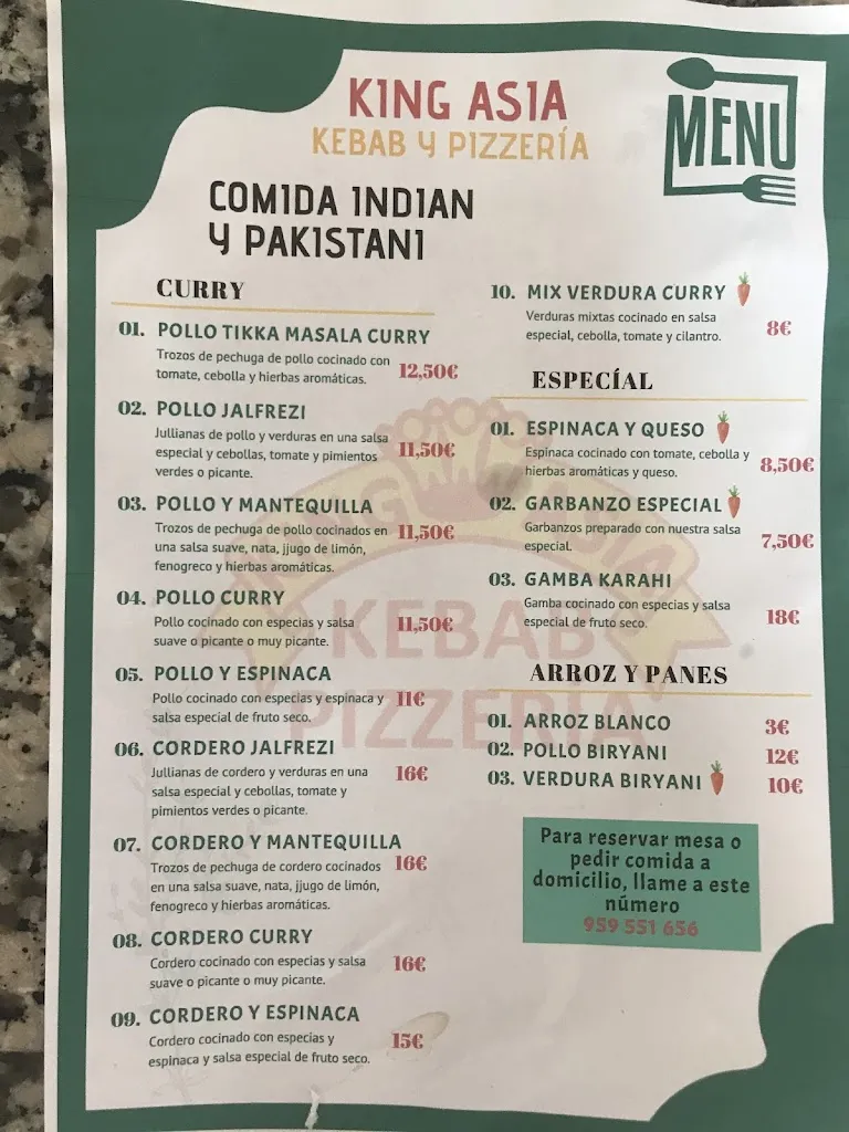 Menu_King Asia Kebab Valverde del camino_Valverde del Camino_image_3
