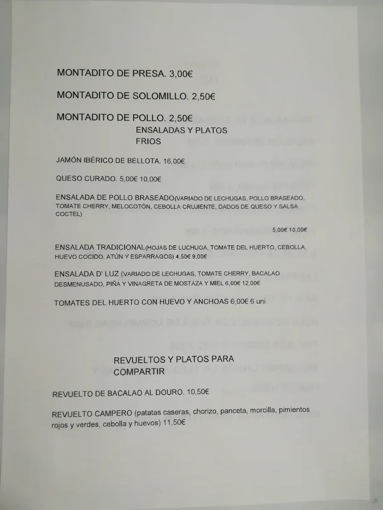 Menu_D'luz_Valverde del Camino_image_1