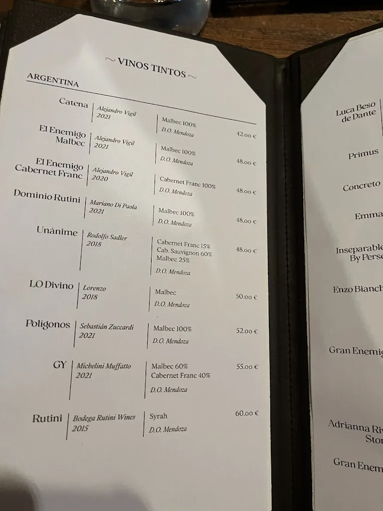 Menu_Piantao Legazpi | Restaurante Argentino Madrid_Albero Alto_image_4