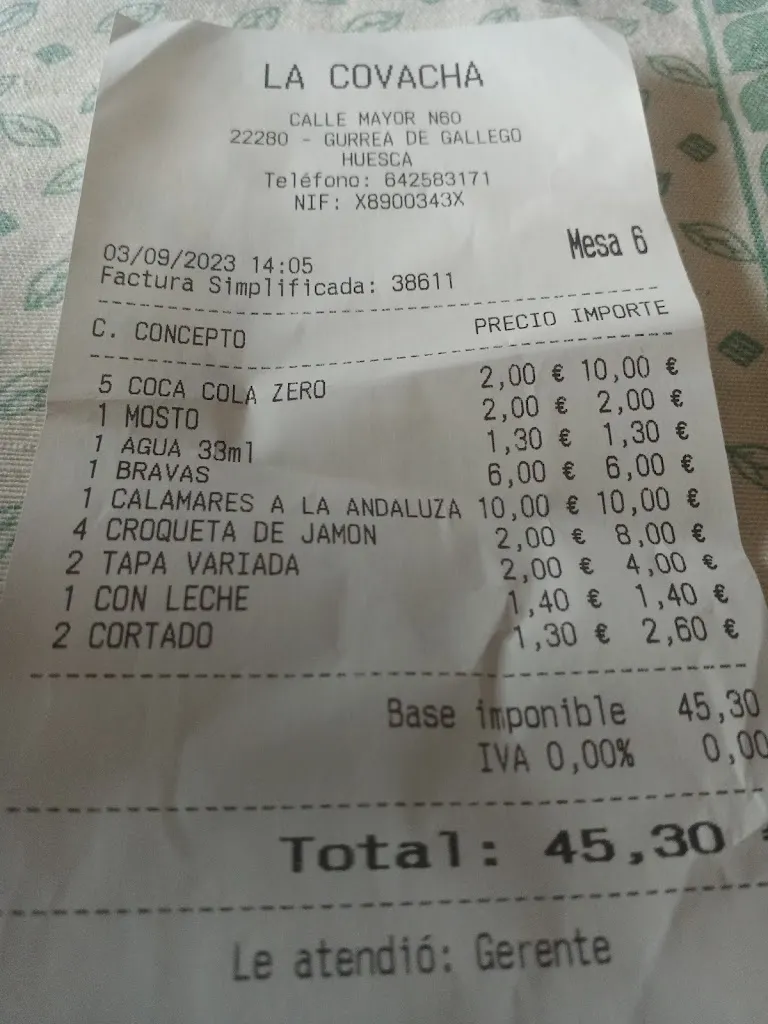 J.A_Restaurante - Hostal La Covacha_Alcalá de Gurrea_review