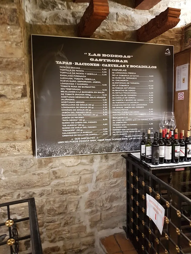 Menu_Las Bodegas de Ainsa Asador_Aínsa-Sobrarbe_image_2