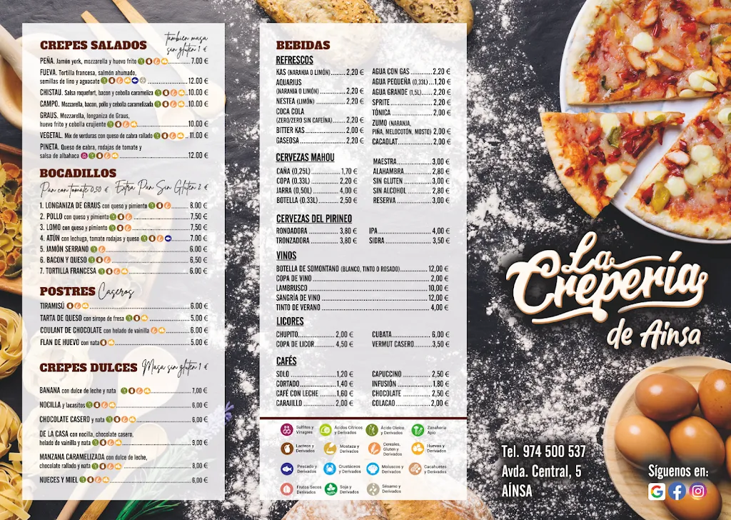 Menu_La Crepería de Aínsa_Aínsa-Sobrarbe_image_2