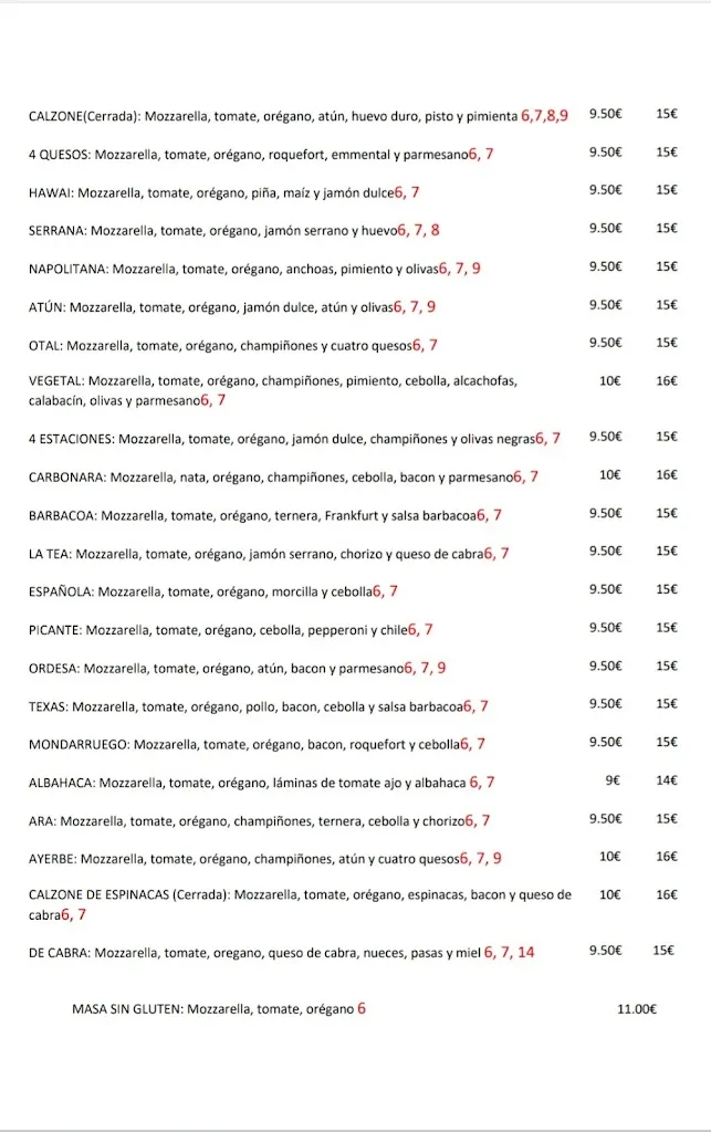 Menu_La Tea_Aínsa-Sobrarbe_image_1