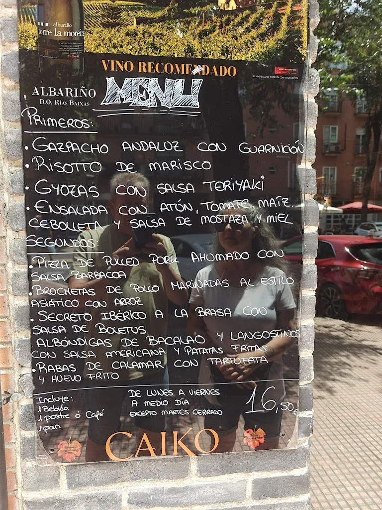 Menu_Caiko Smokehouse_Alcalá del Obispo_image_1