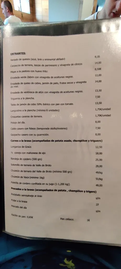 Menu_Asador Zabrín_Aínsa_image_4