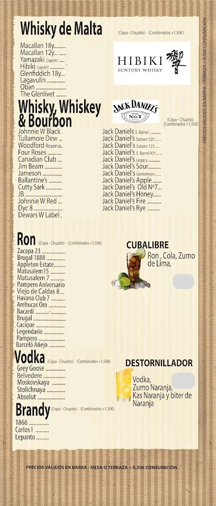 Menu_Pub L' Abrevadero_Aínsa_image_2