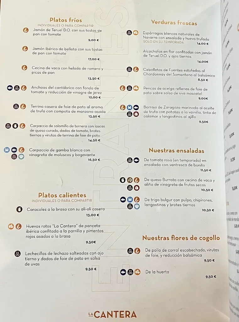 Menu_Restaurante La Cantera_Almozara_image_3