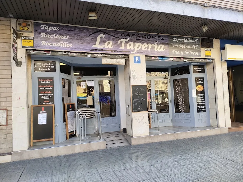 La Tapería Casa Gómez restaurant in Almozara