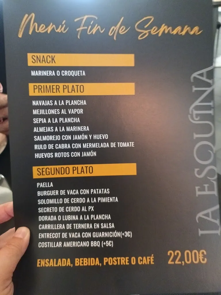 Menu_La Esquina Bar Bigastro_Bigastro_image_2