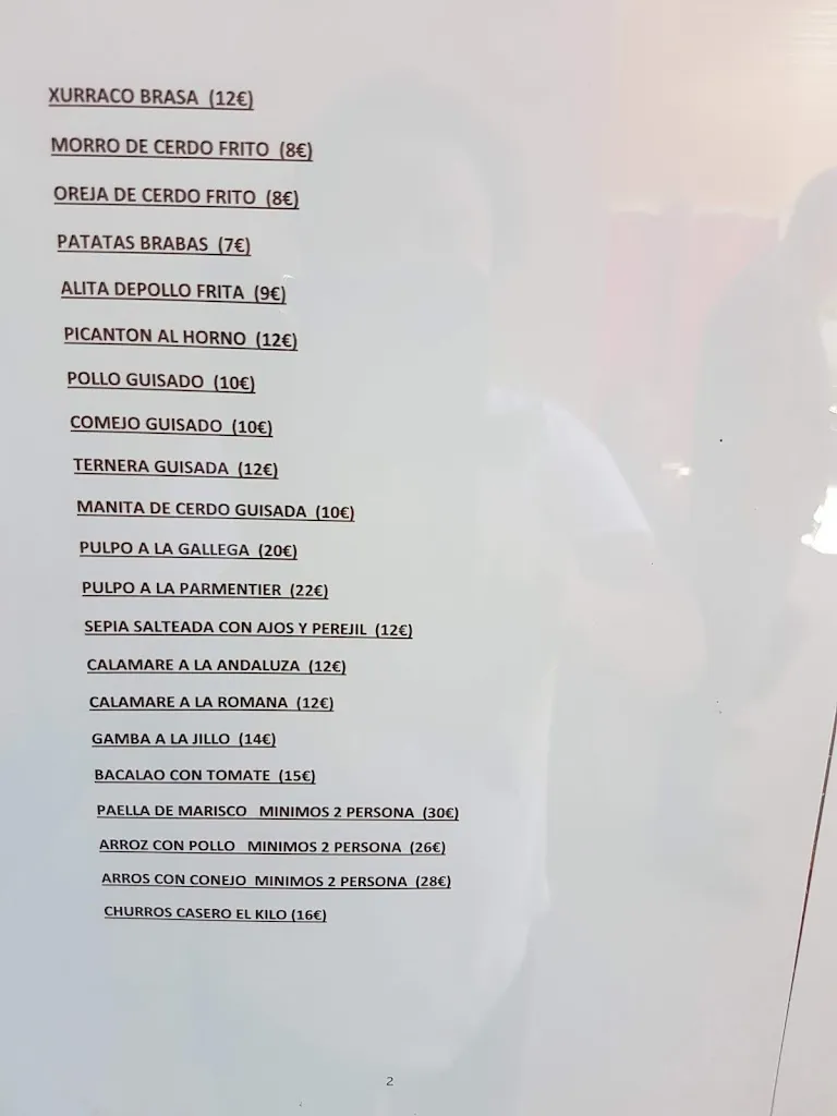 Menu_Bar Restaurante Hostal La Sociedad_Arenys de Lledó / Arens de Lledó_image_4