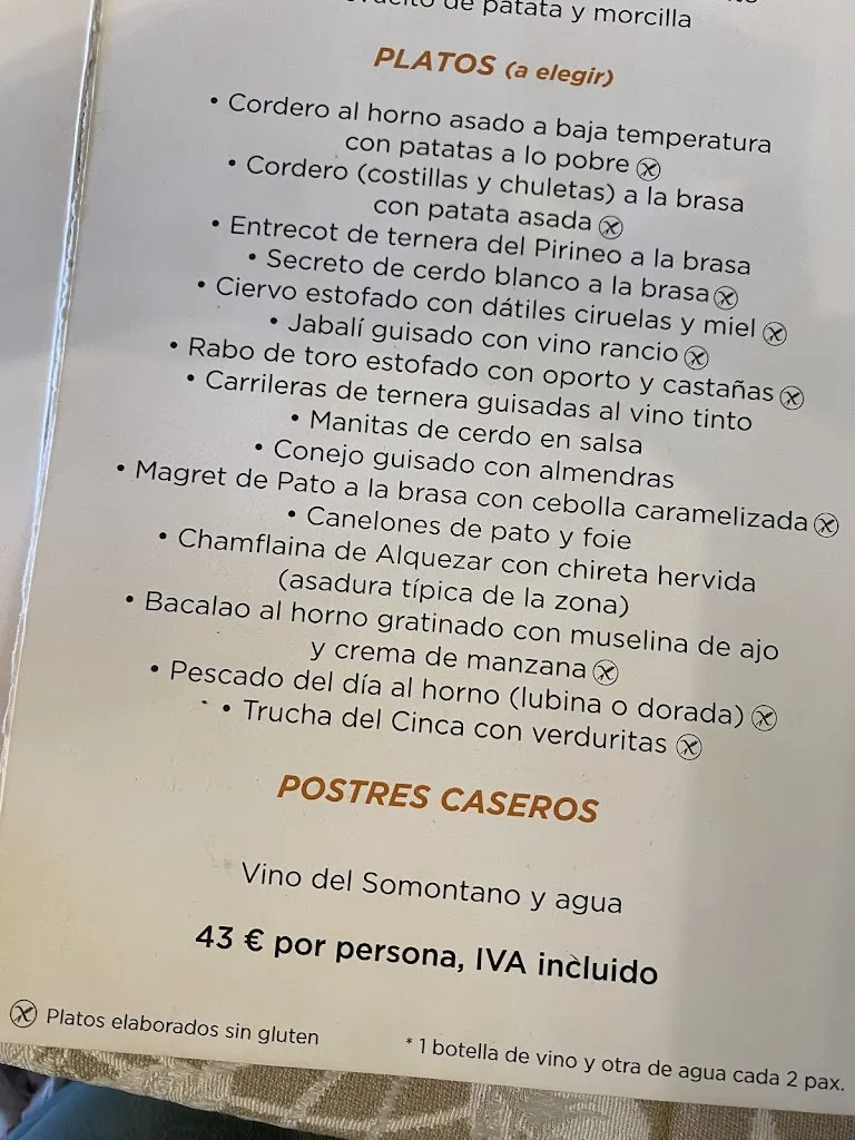 Menu_Casa Pardina | Restaurante Alquézar_Alquézar_image_4