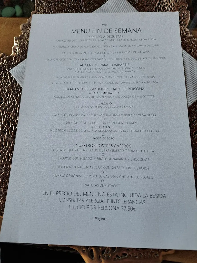 Menu_Restaurante Cueva Reina | Alquézar_Alquézar_image_1