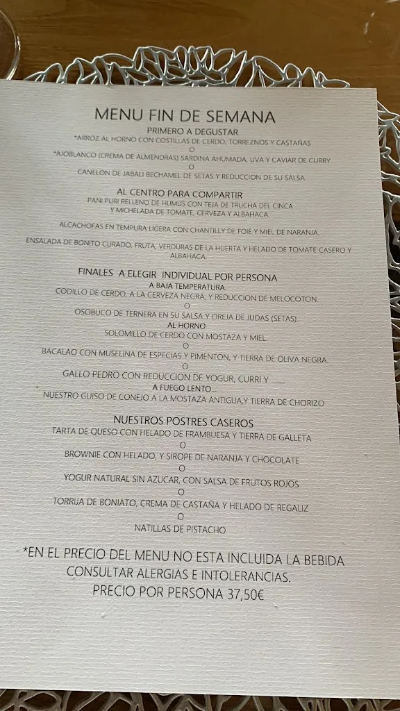 Menu_Restaurante Cueva Reina | Alquézar_Alquézar_image_3