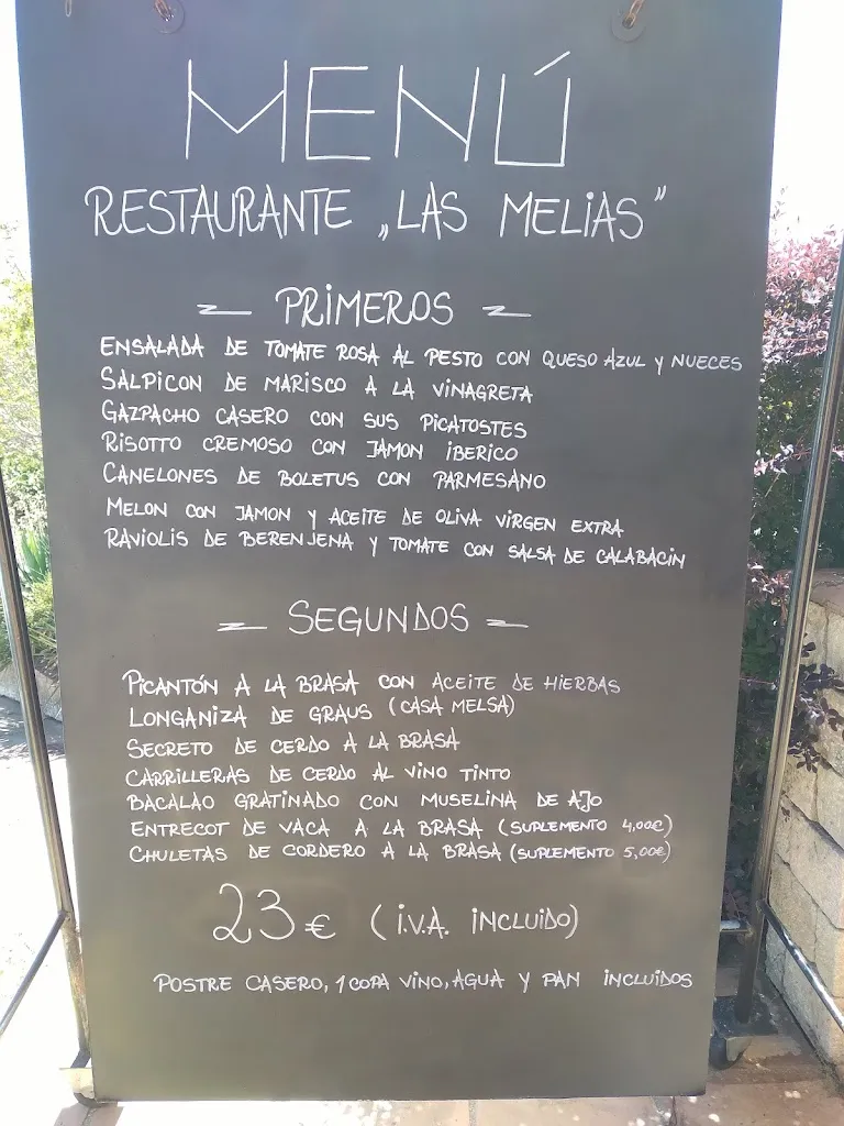 Menu_Bar-Restaurante Las Melias_Alquézar_immagine_1