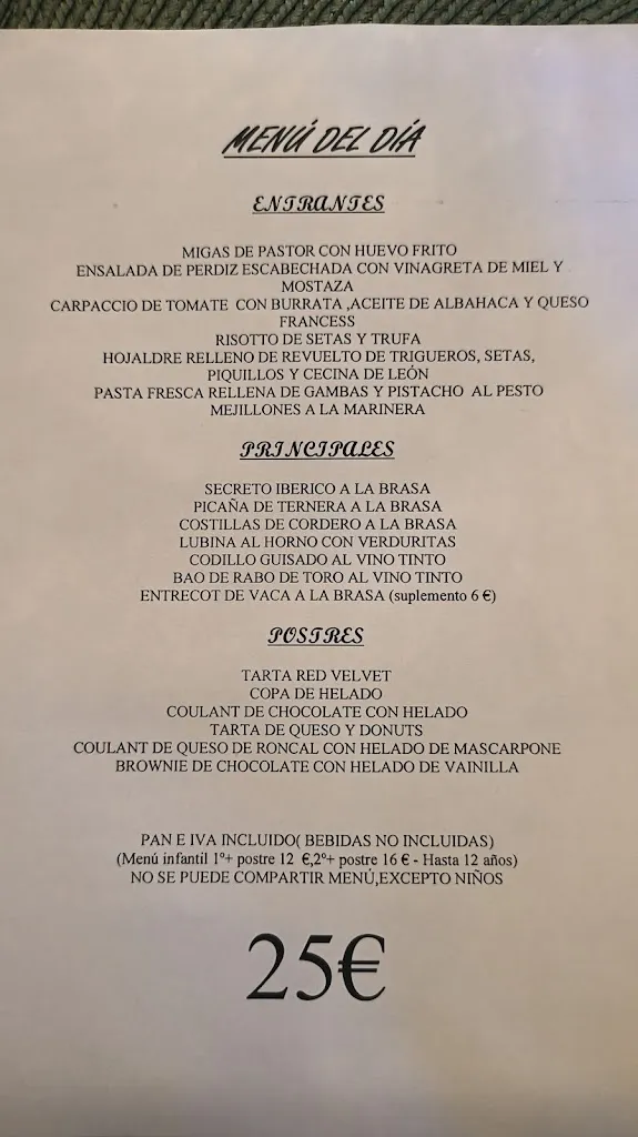Menu_Berari mountain tavern_Ansó_image_1