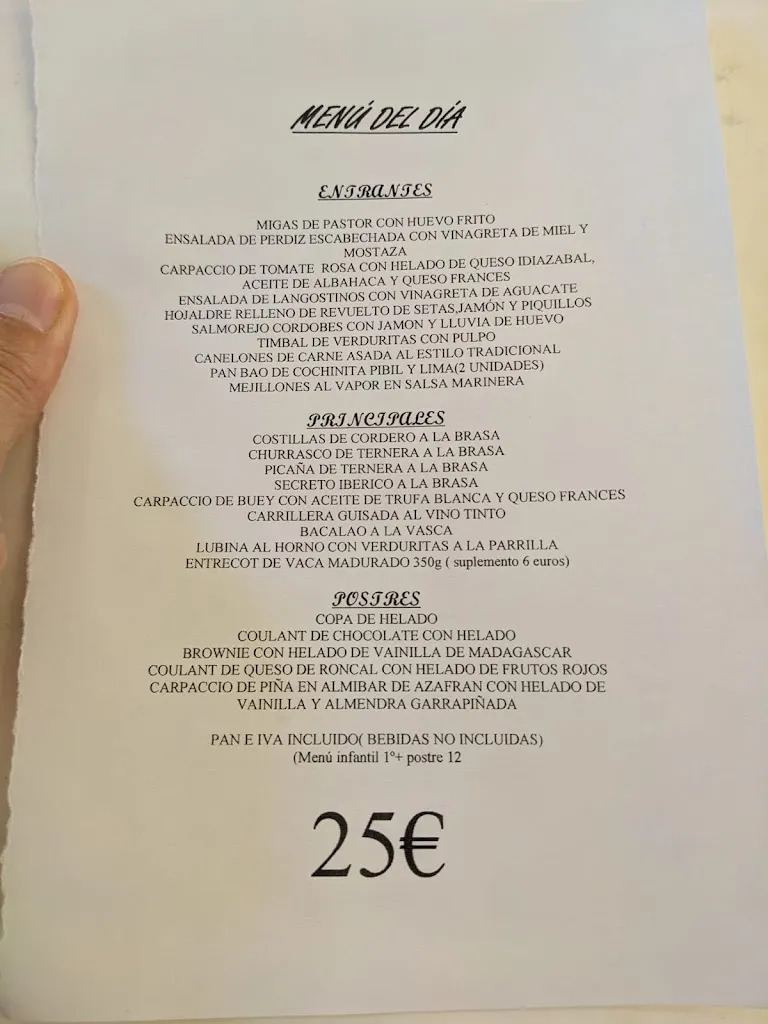 Menu_Berari mountain tavern_Ansó_image_3