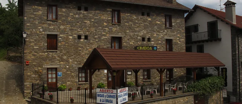 Alojamiento Restaurante en Ansó | Hostal Kimboa restaurant in Ansó