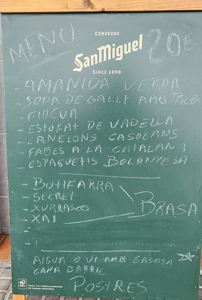 Menu_Bar Restaurant La Baells_Baells_image_4