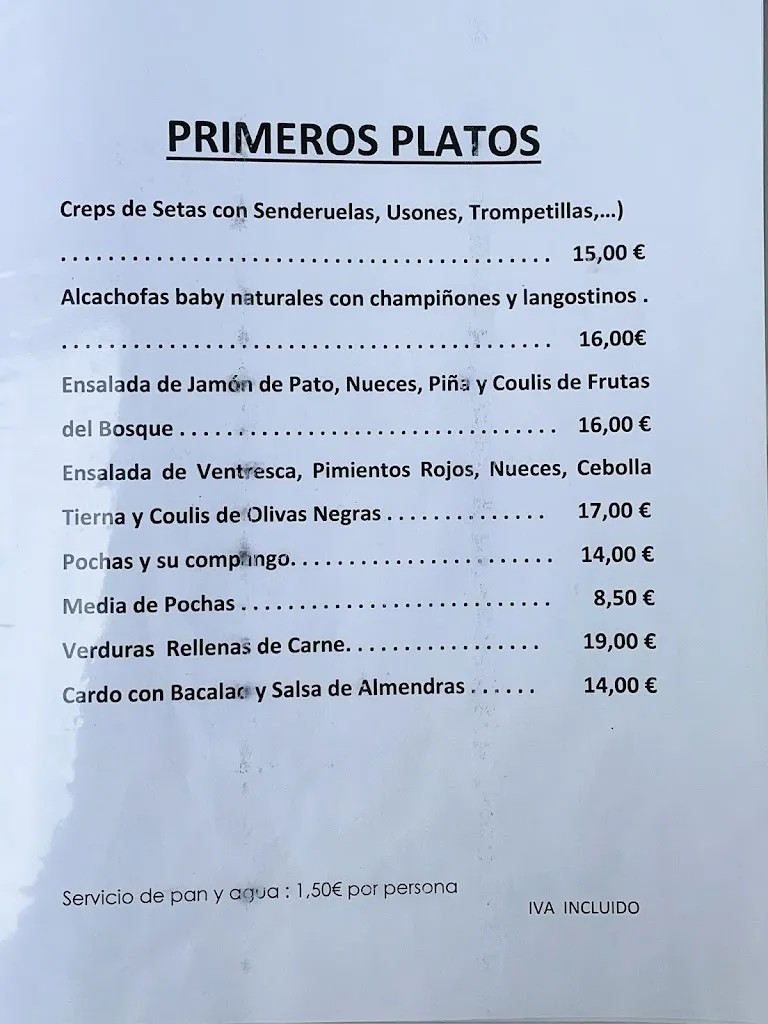 Menu_Hotel Restaurante Gaby, Casa Blasquico_Aragüés del Puerto_image_2