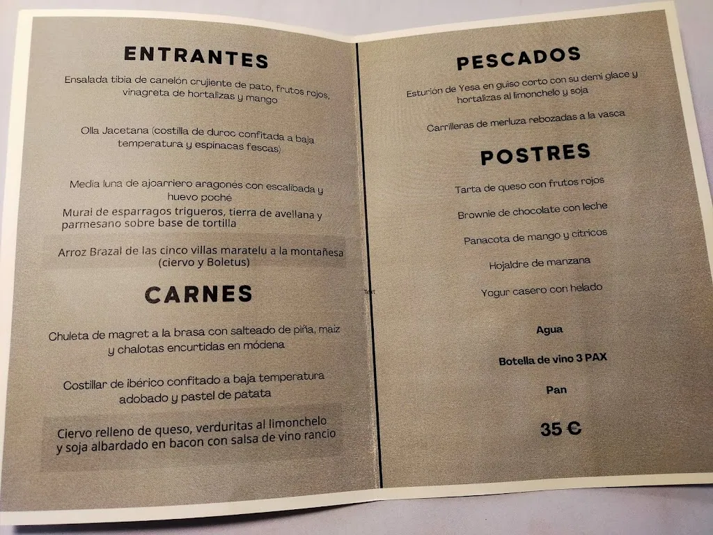 Menu_Restaurante ROCCA_Aragüés del Puerto_image_2