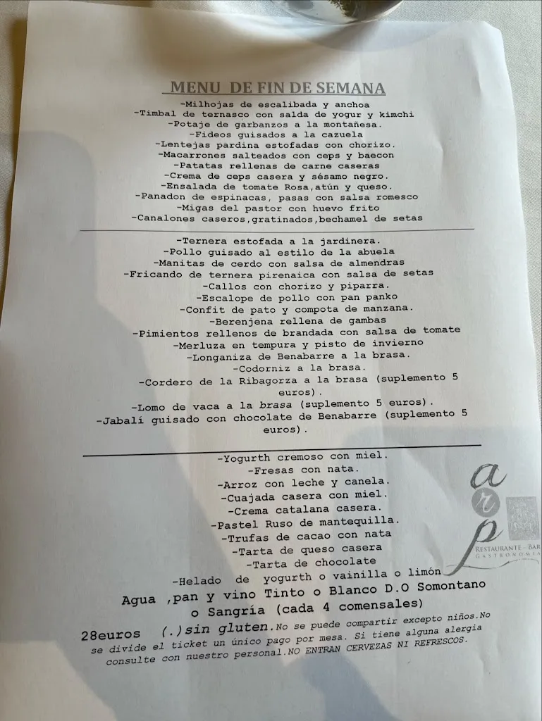 Menu_Restaurante ARP en Benabarre terraza-jardin_Benabarre_immagine_1